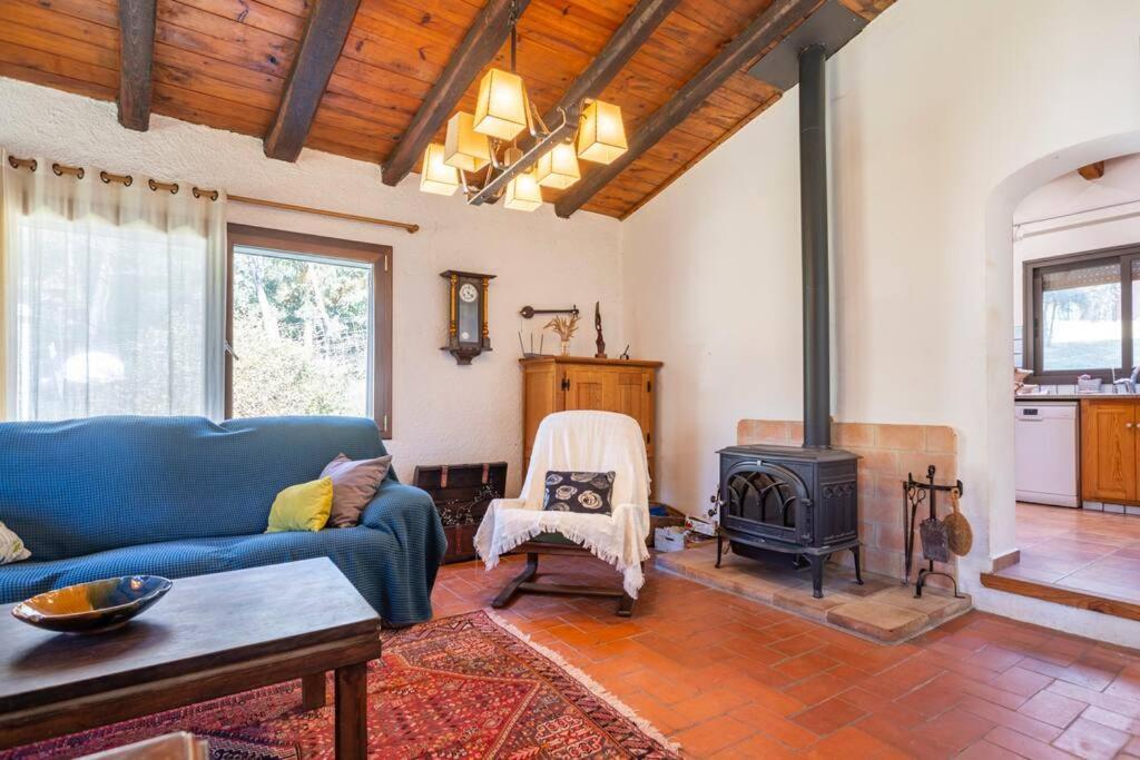 Вилла Casa Con Piscina Cerca De Жирона Экстерьер фото